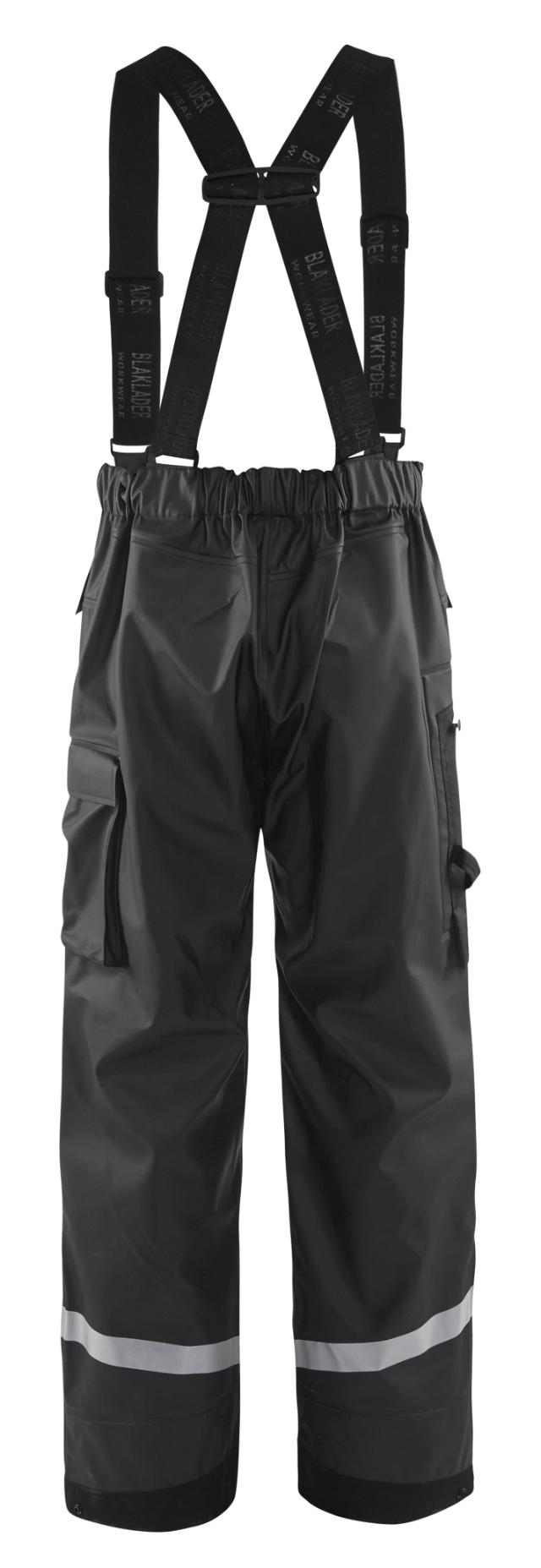 Blåklæder Regnbukser med Seler Level 2 - L