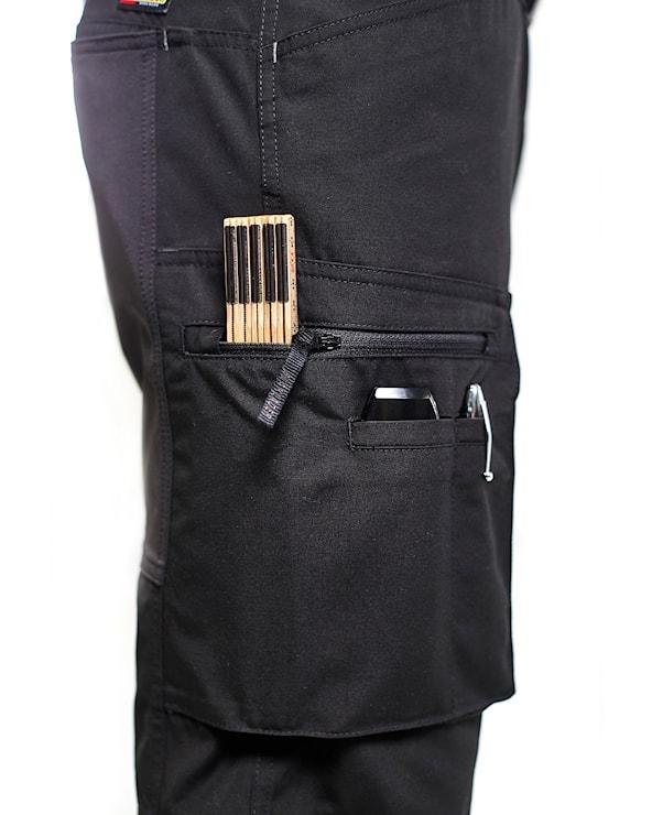 Blåkläder Service Shorts med stretch Sort - C46