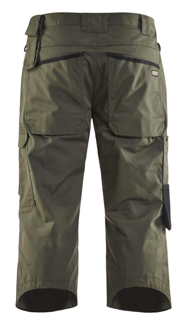 Blåkläder Garden Knickers Army grøn/sort - C46