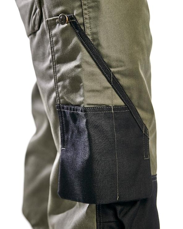 Blåkläder Garden Knickers Army grøn/sort - C46