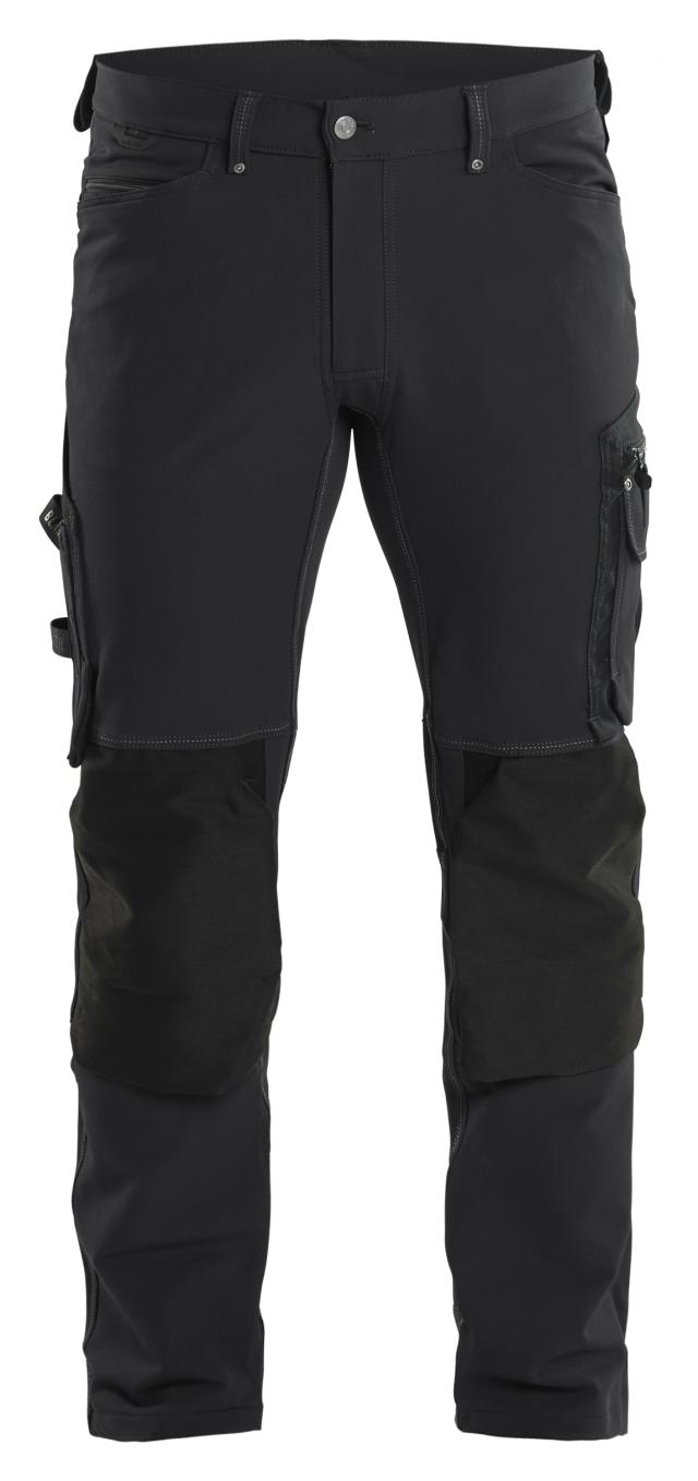Håndværker Buks 4-vejs Stretch X1900 Sort