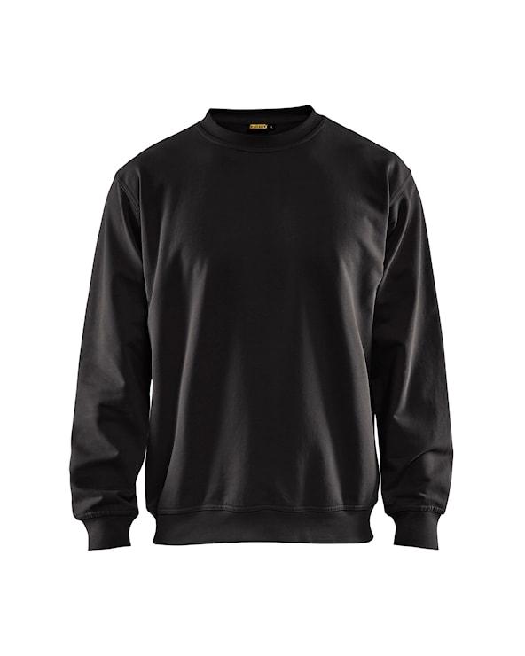 Blåkläder Bomulds Sweatshirt Sort - L