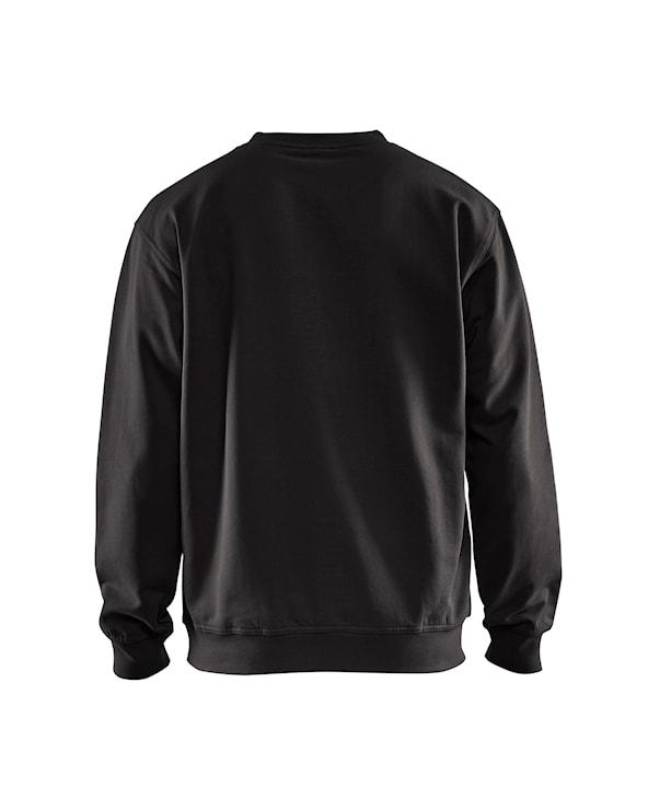 Blåkläder Bomulds Sweatshirt Sort - L