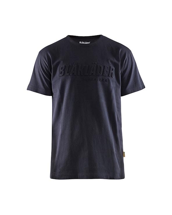 Blåkläder Bomulds T-shirt 3D Mørk Marineblå - L