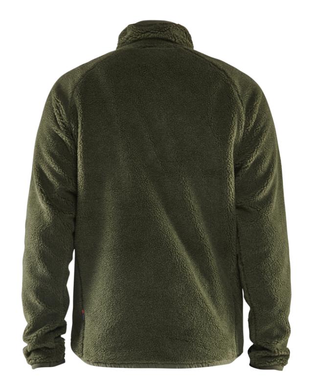 Blåkläder Fiberpels Jakke Efterårs Grøn - L