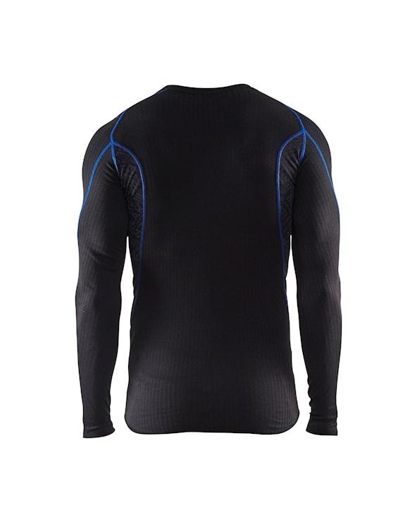 Blåkläder Undertøjssæt Light Sort/Koboltblå - L