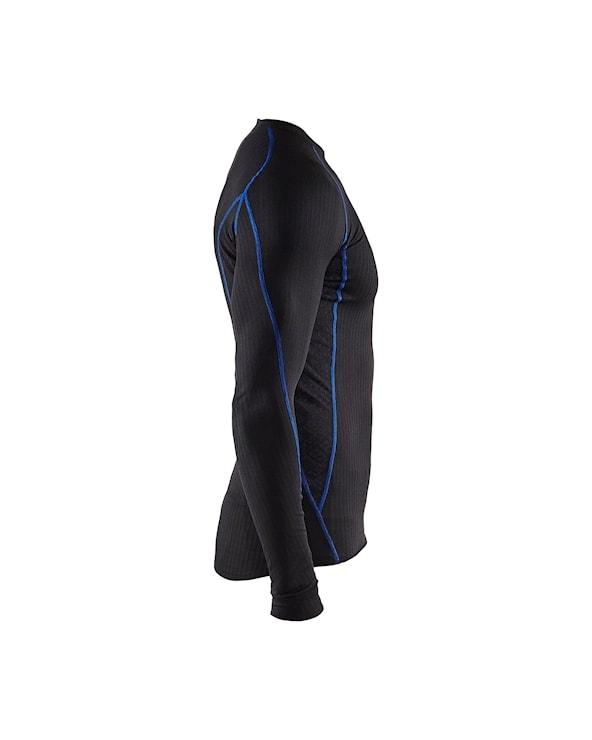 Blåkläder Undertøjssæt Light Sort/Koboltblå - L