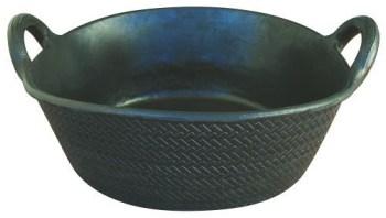 Gummitrug ø:50 h:18 cm 21 ltr