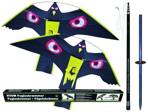 Ryom  skadefugleskræmmer 7 mtr. med 2 drager