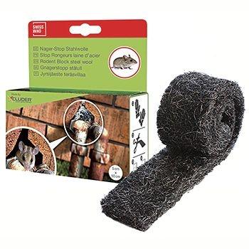 Ryom Gnaverstop Ståluld 5x50 cm