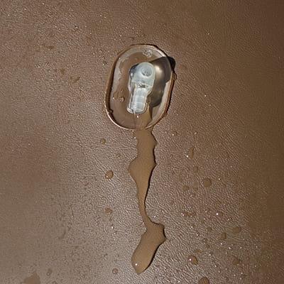 Ryom Vandingspose  Rund  Brun