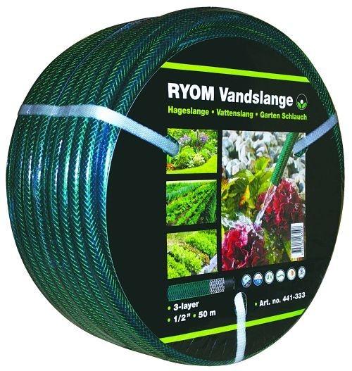 Ryom Vandslange Grøn 1/2' 50 meter