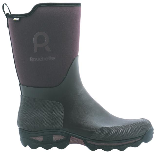 Rouchette Støvle Lang Gummi/Neopren Brun str. 40