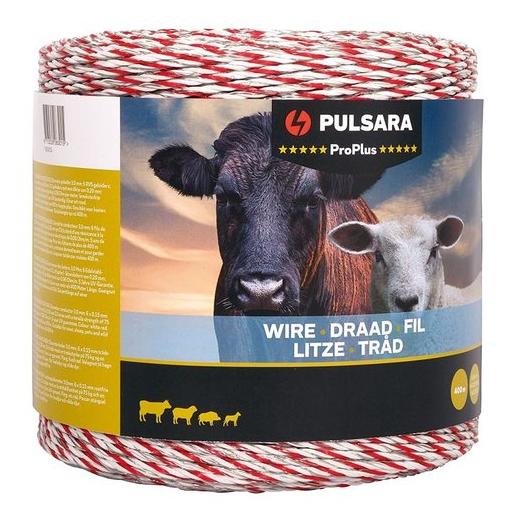 Pulsara Pro Plus Polywire Hvid 200m