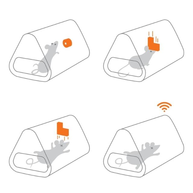 Goodnature Musefælde med smartphone-app