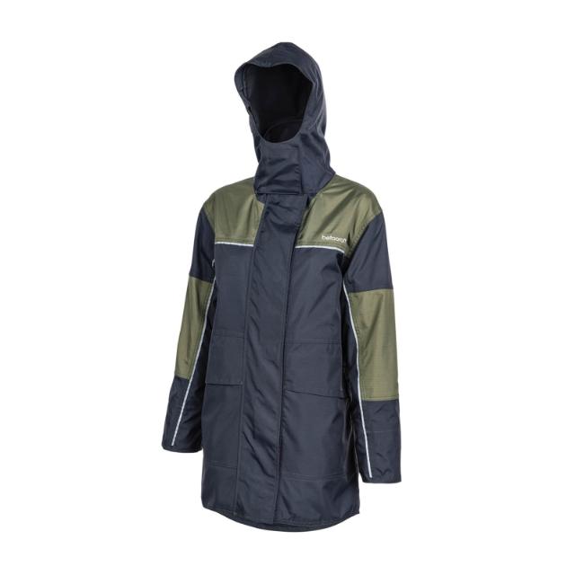 Betacraft ISO940 Dame Parka Regnjakke Sort str. L