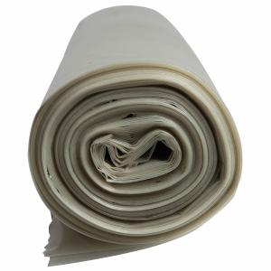 Container affaldssæk i transparent plast, passer i en 140 liter affaldscontainer