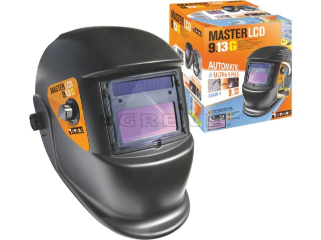 LCD Master 9-13 sort svejsehjelm