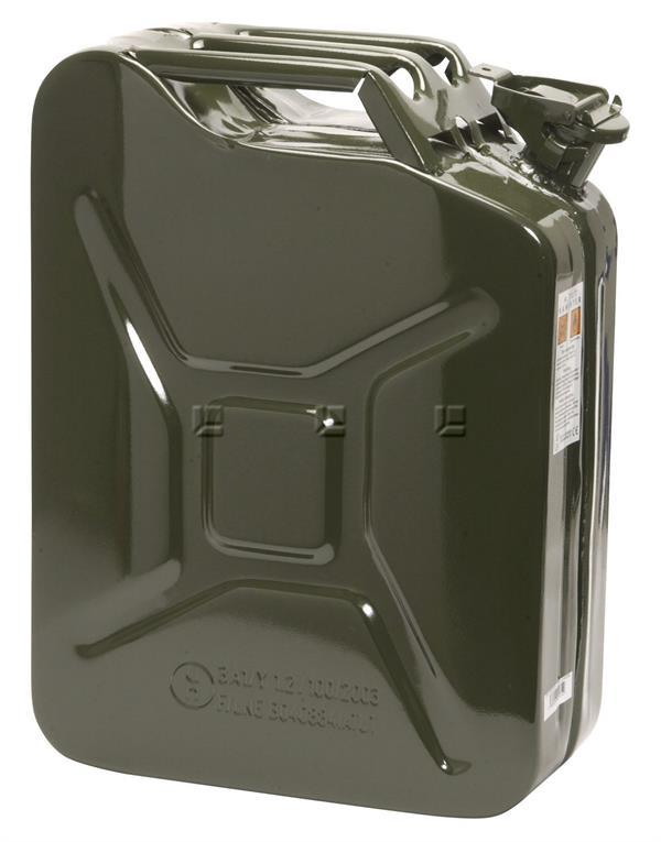 Jerrycan benzindunk i metal 10L