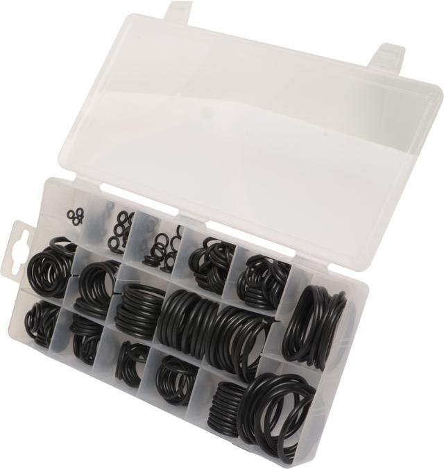 O-rings sortiment med 222 stk.