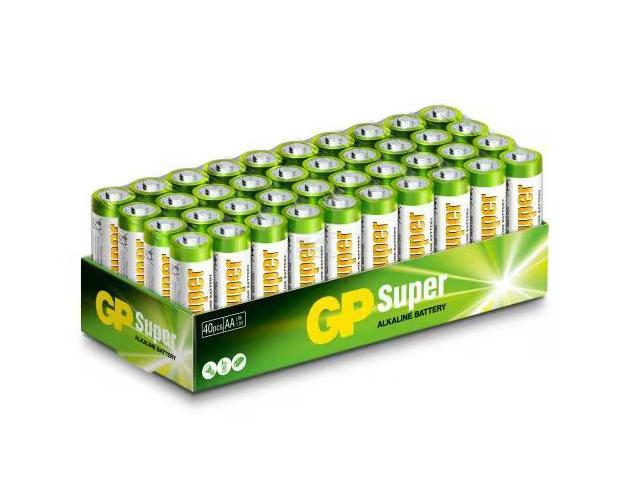 GP Alkaline Super Batteri AAA 24A/LR03 40 stk.