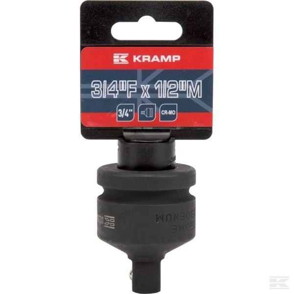 Slagadapter 3/4' indv. - 1/2' udv.