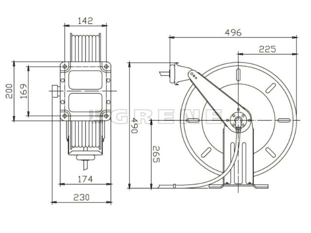 Flowconcept 20 mtr. slangeopruller