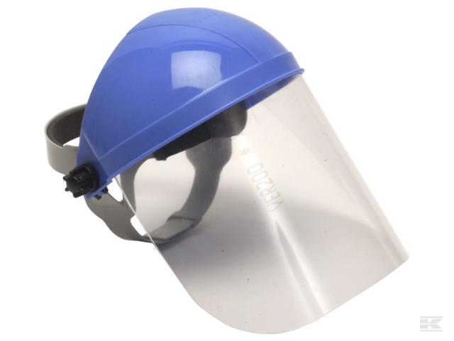 Ansigtsskærm m/ Pandebeskytter