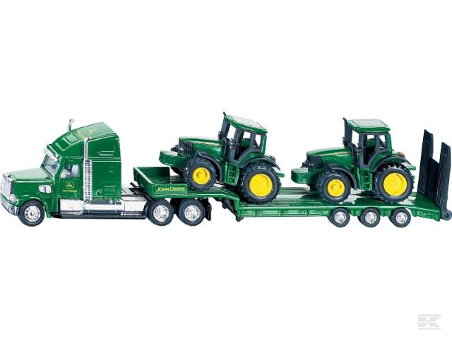 Siku 01837 Blokvogn med 2 John Deere