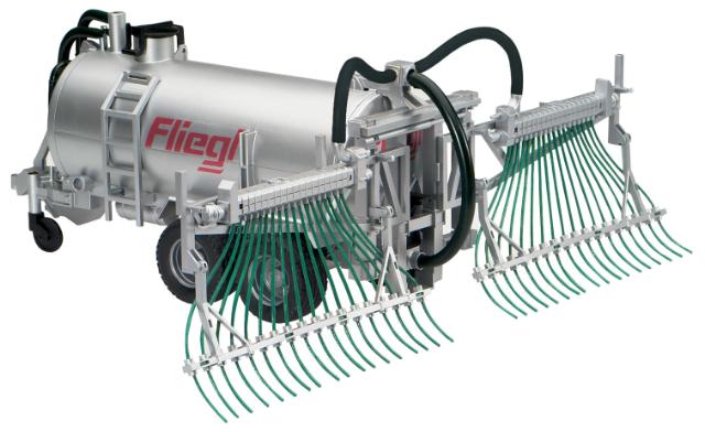 Bruder 02020 Fliegl gyllevogn med spredebom