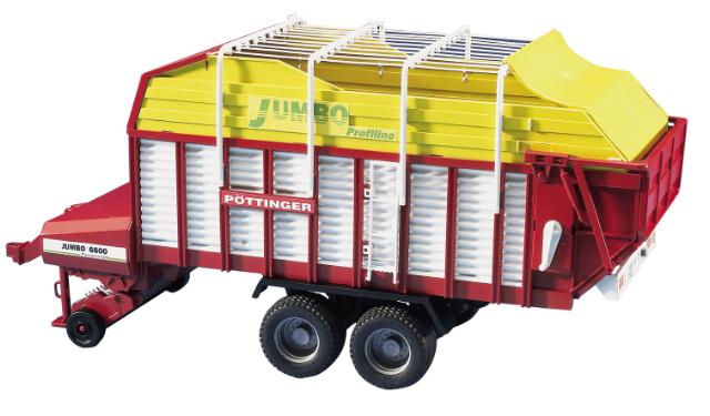 Bruder 02214 Jumbo 6600 Profiline snittervogn
