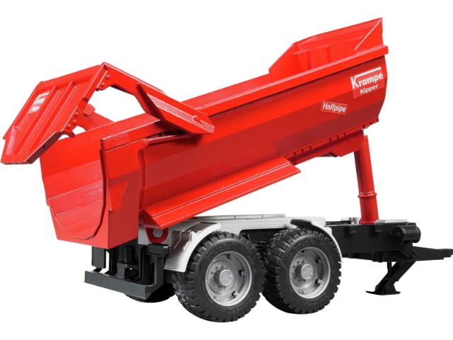 Bruder 02225 Halfpipe Krampe tip trailer, op lager igen 10. februar
