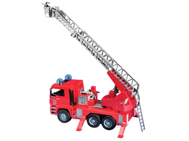 Bruder 02771 legetøjs brandbil med stige og sprøjte 