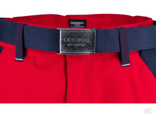 Kramp Original Arbejdsbukser Rød/Marine, så længe lager haves
