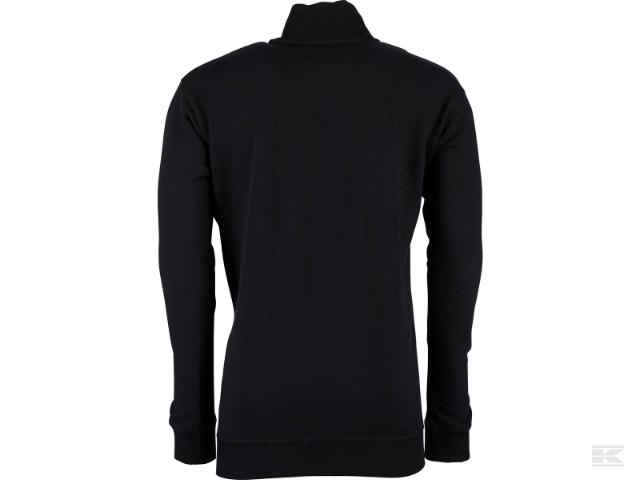 Kramp Technical Sweatcardigan Sort - L, så længe lager haves