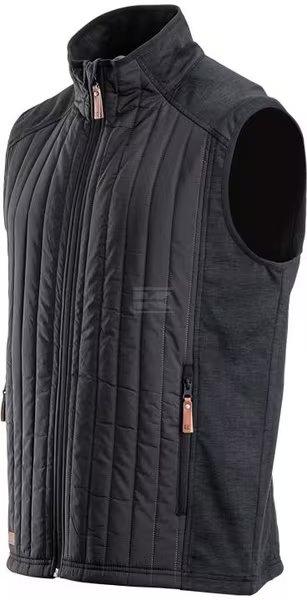 Active Herre Hybrid/Fleece Vest Koksgrå - L