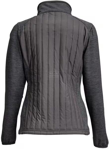 Active Dame Hybrid/Fleece Jakke Koksgrå - L