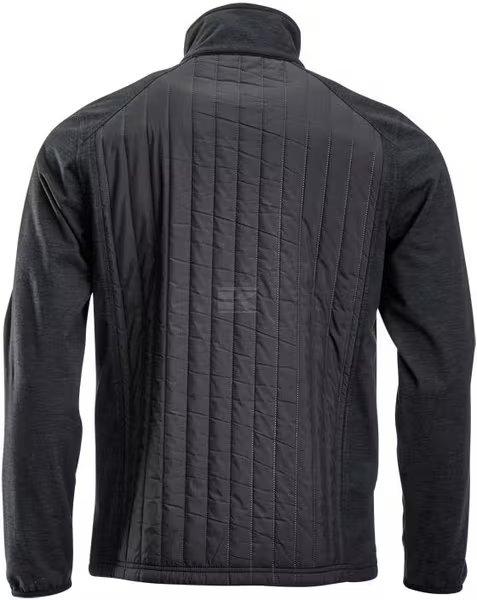 Active Herre Hybrid/Fleecejakke Koksgrå - L