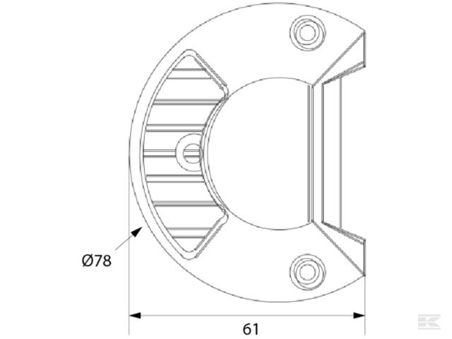 Kramp LED lygtebar 7290 Lumen m/ Ledning