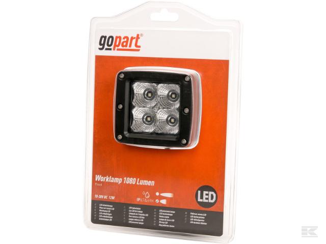 GoPart Arbejdslygte 1080 lumen - Fjernområde