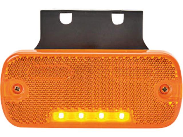 Kramp LED Markeringlygte Gul m/ Jaeger stik