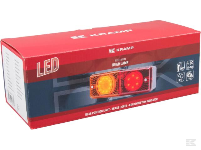 Kramp Baglygte Universal 5-pin