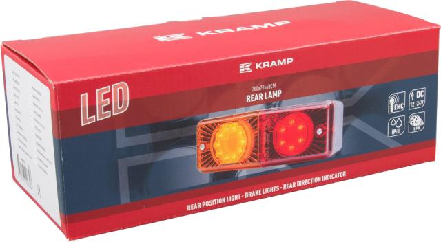 Kramp Baglygte Universal 5-pin