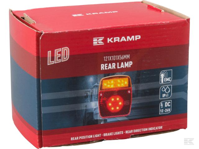 Kramp Baglygte m/ Ledning
