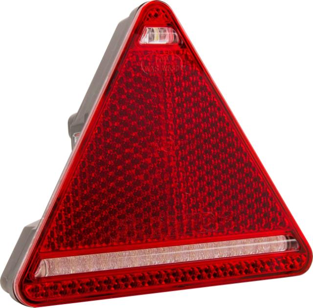Kramp Baglygte LED med trekantrefleks 5-pin