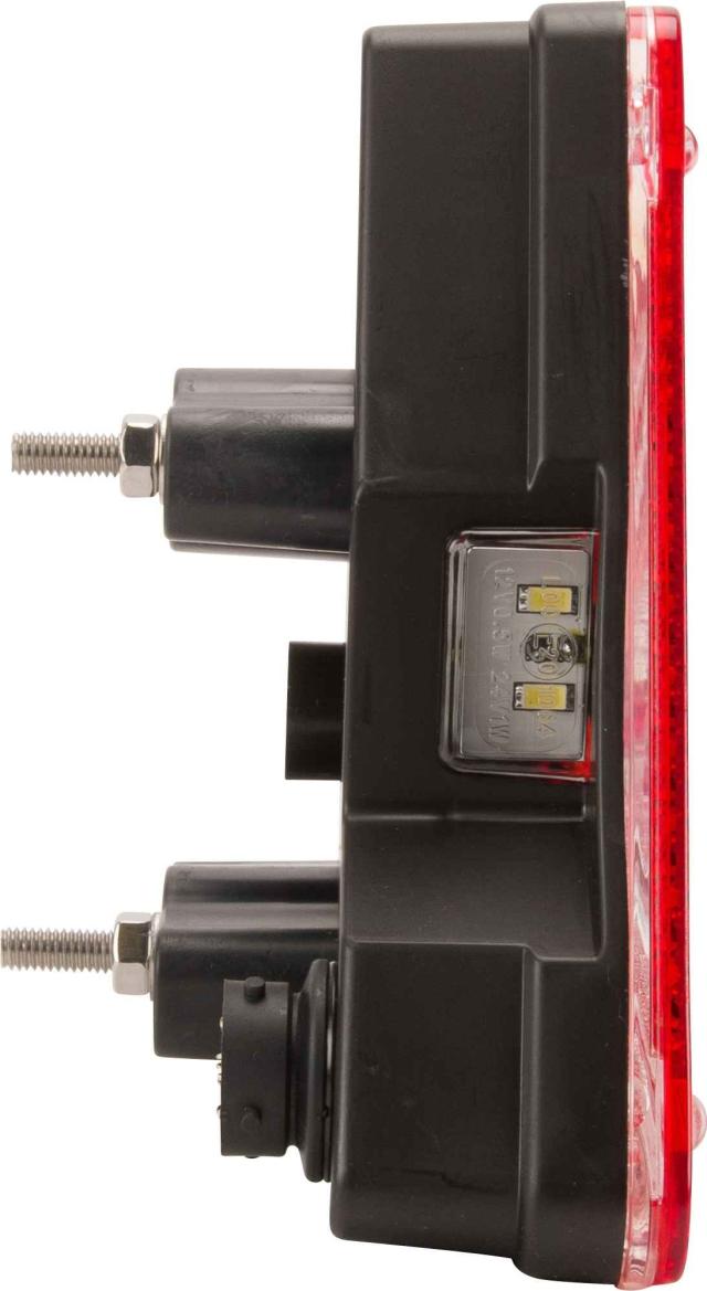 Kramp Baglygte LED med trekantrefleks 5-pin