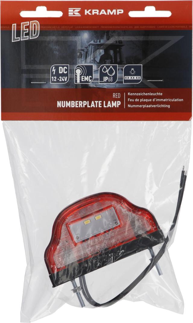 LED Nummerpladelygte