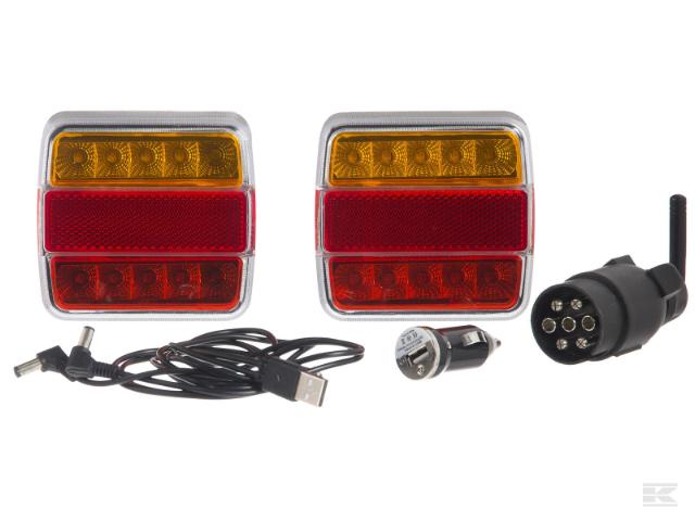 Kramp Trådløst Lygtesæt 12 V