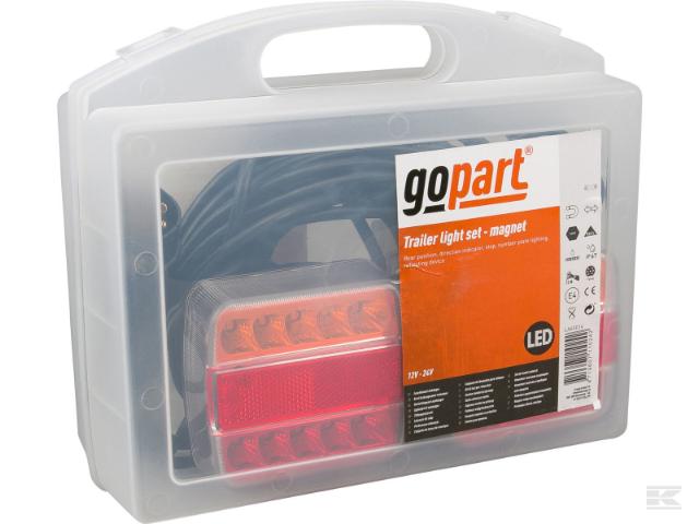 GoPart Lygtesæt LED magnetisk 12M