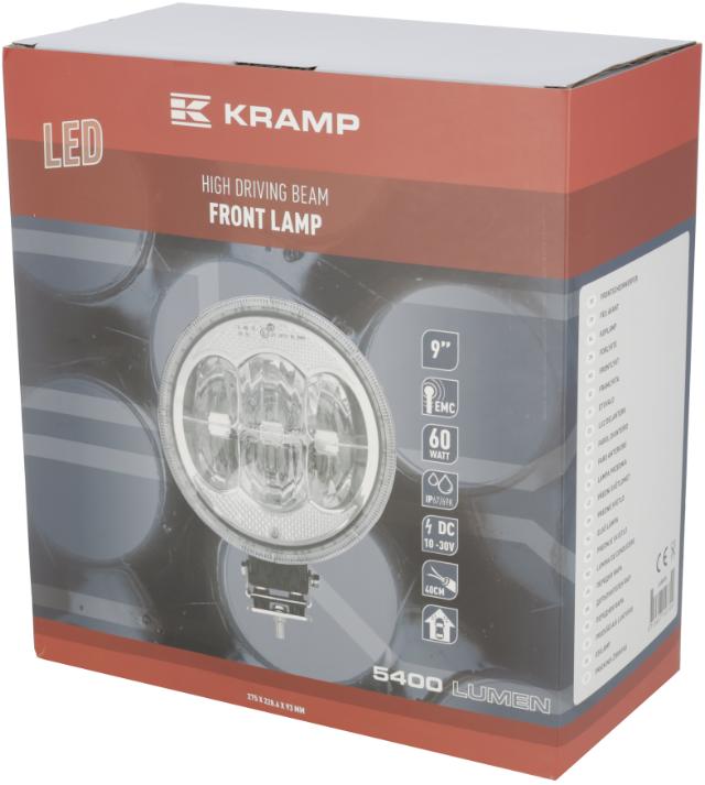 Kramp Rundt LED kørelys m/ positionslys